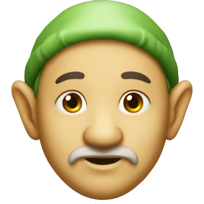 A fat lutin  emoji