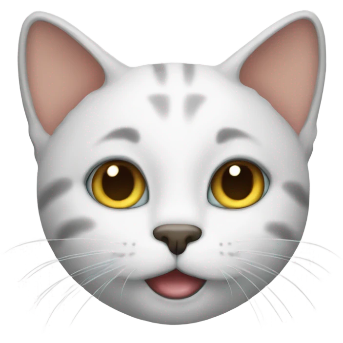 Purring cat emoji