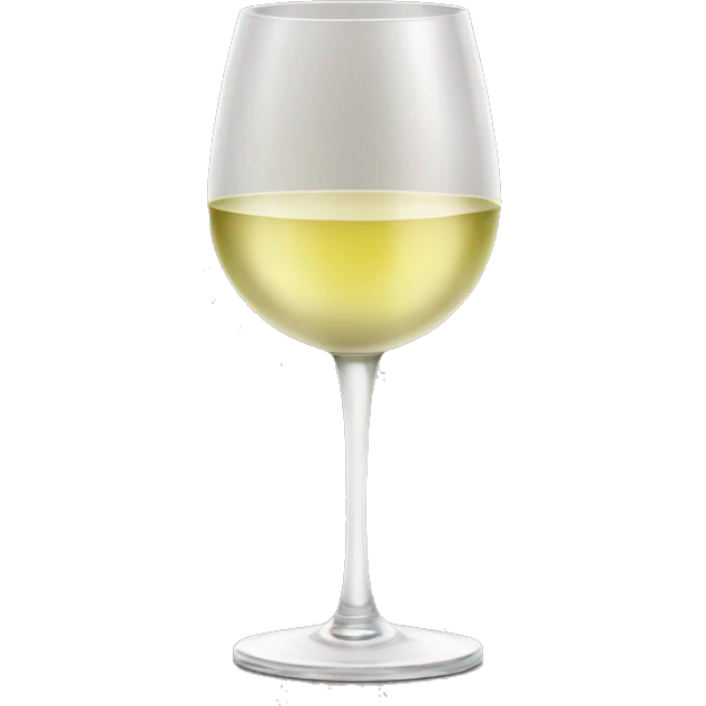white wine glasses emoji