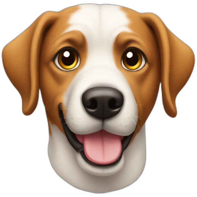 Dog on bol emoji