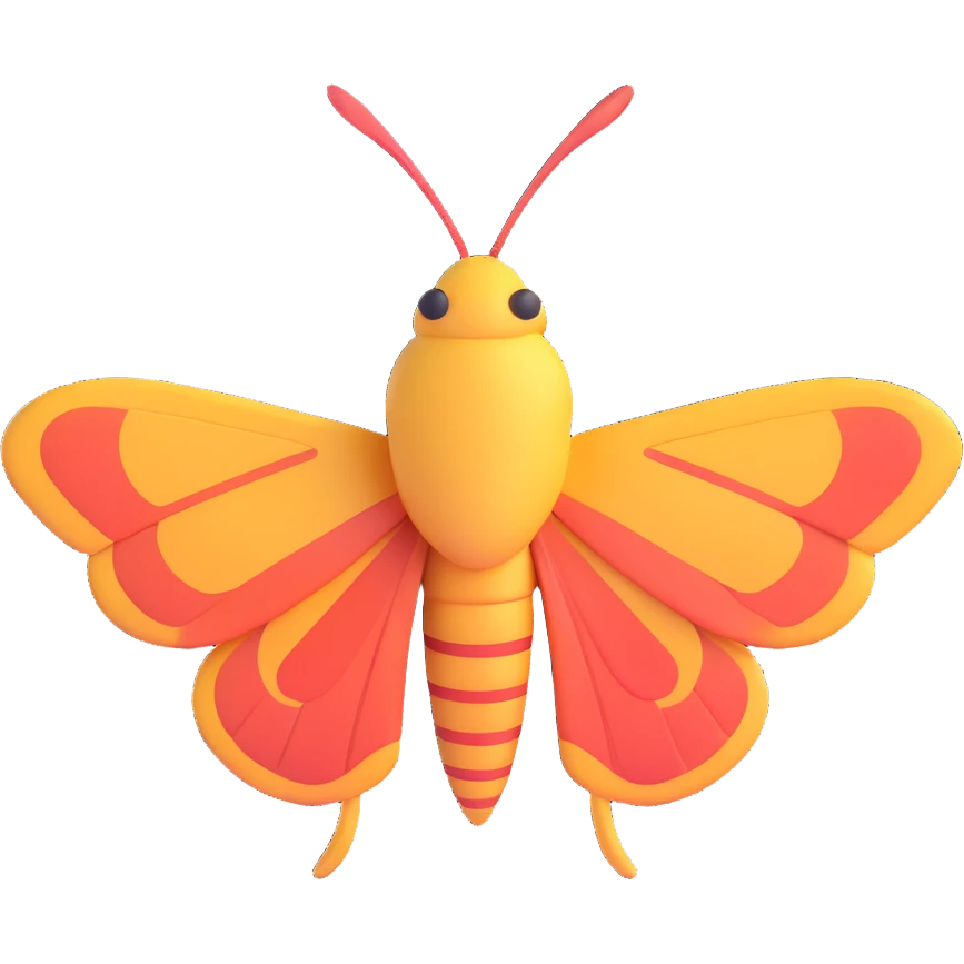 moth emoji