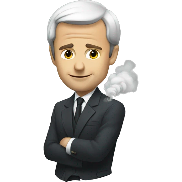 Macron smoke emoji