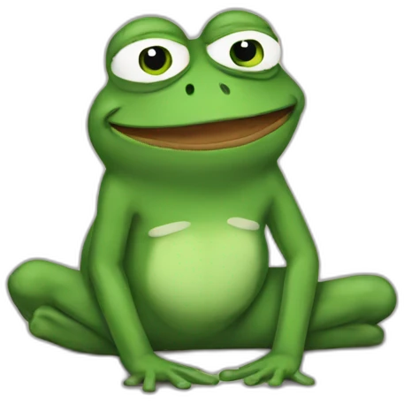 Pepe the frog emoji