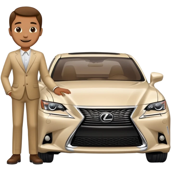 Man love lexus emoji