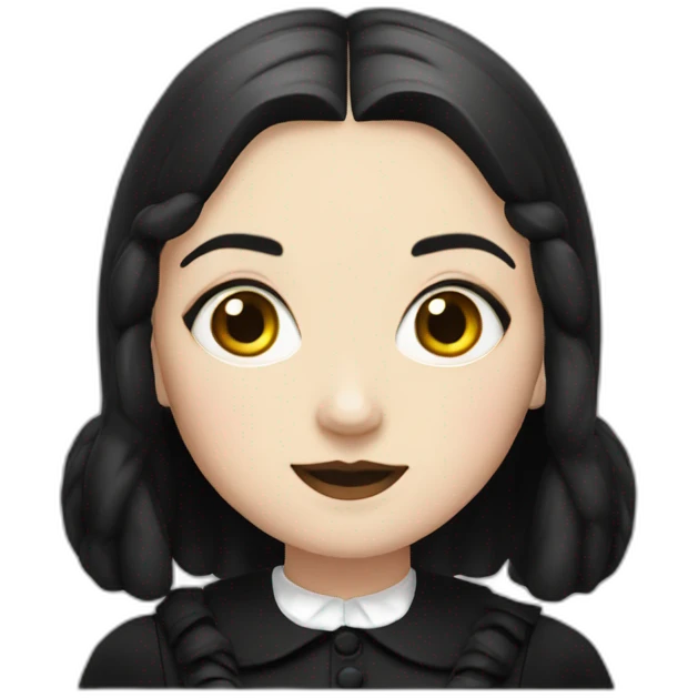 Wednesday adams emoji
