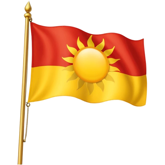 Ezidisch flag as an Emoji emoji