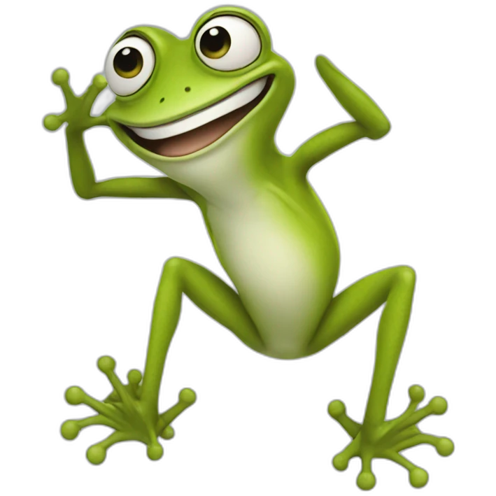 Crazy frog emoji