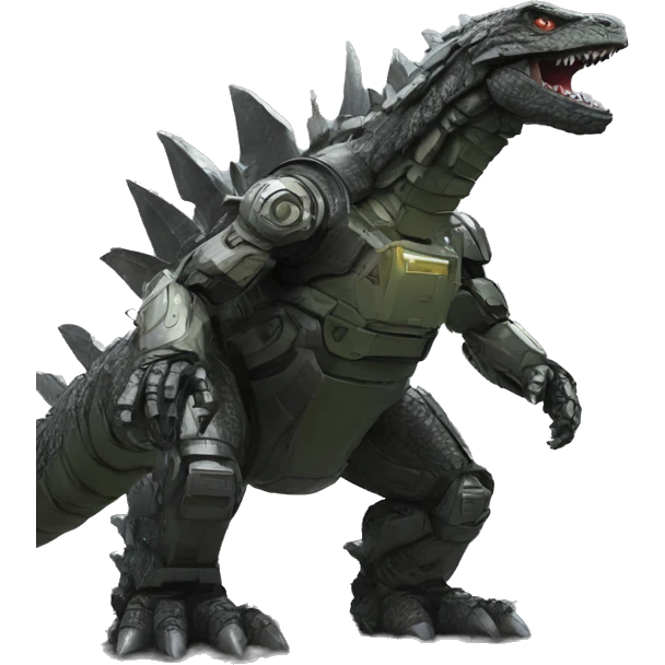 Mech Godzilla  emoji