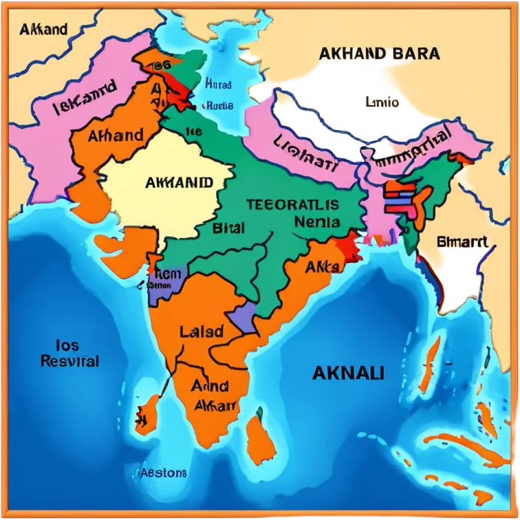 Akhand Bharat  emoji