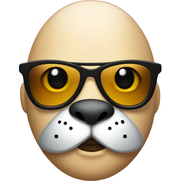 xebra with sunglasses and mafia style emoji