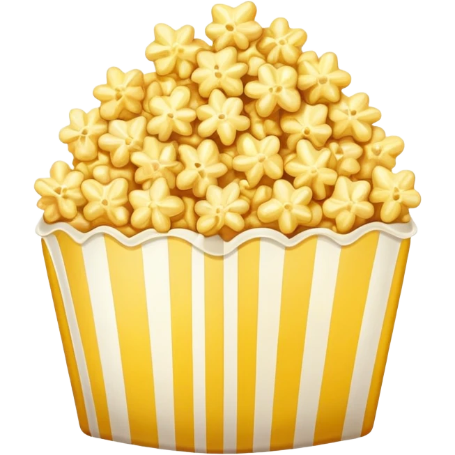 sweet popcorn emoji