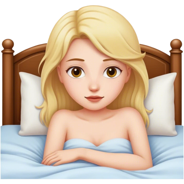 girl in the bed emoji