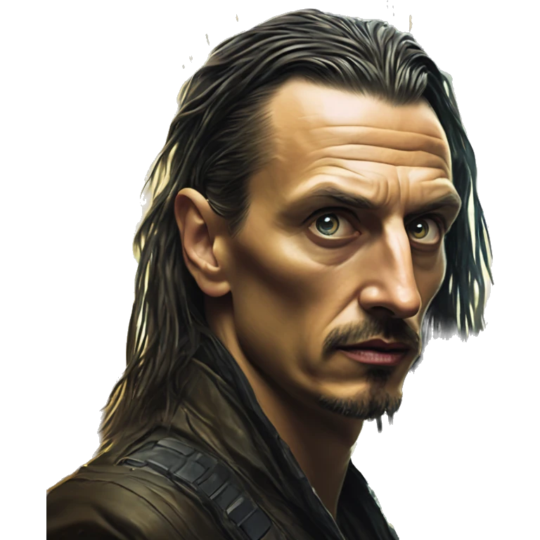 Solarpunk Zlatan in bladerunner style, oil paint, epic eyes, intricate lips, exquisite pose, beautiful, desirable, logical emoji