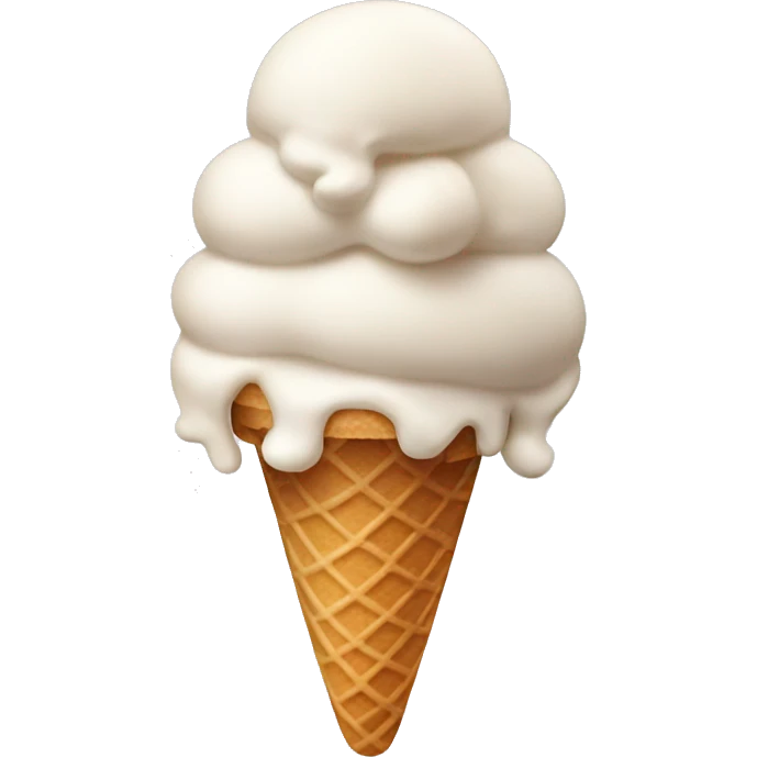 Ice cream emoji