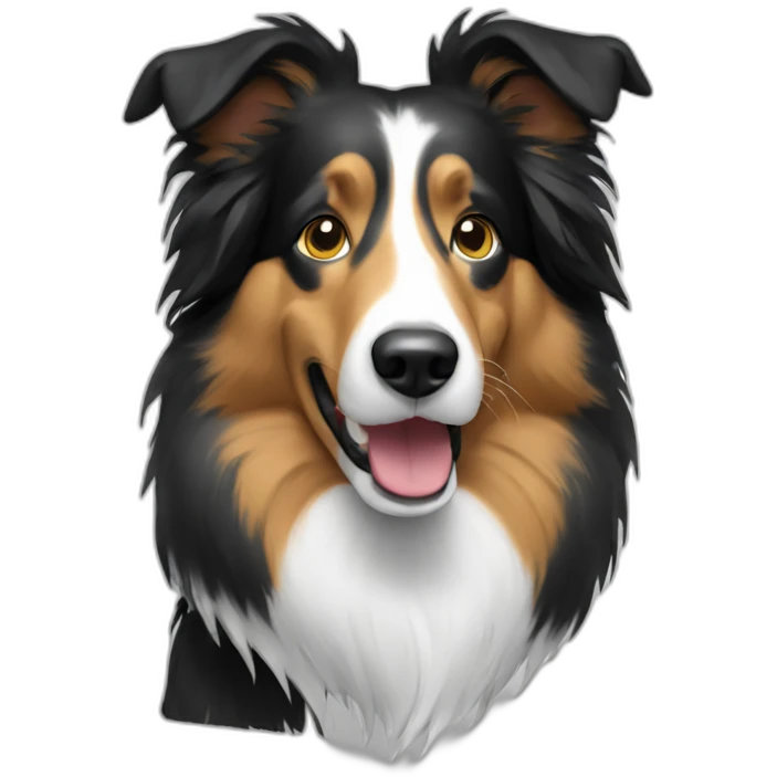 Collie emoji