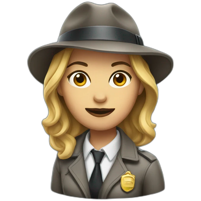 Detective woman emoji