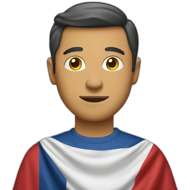 man with flag emoji