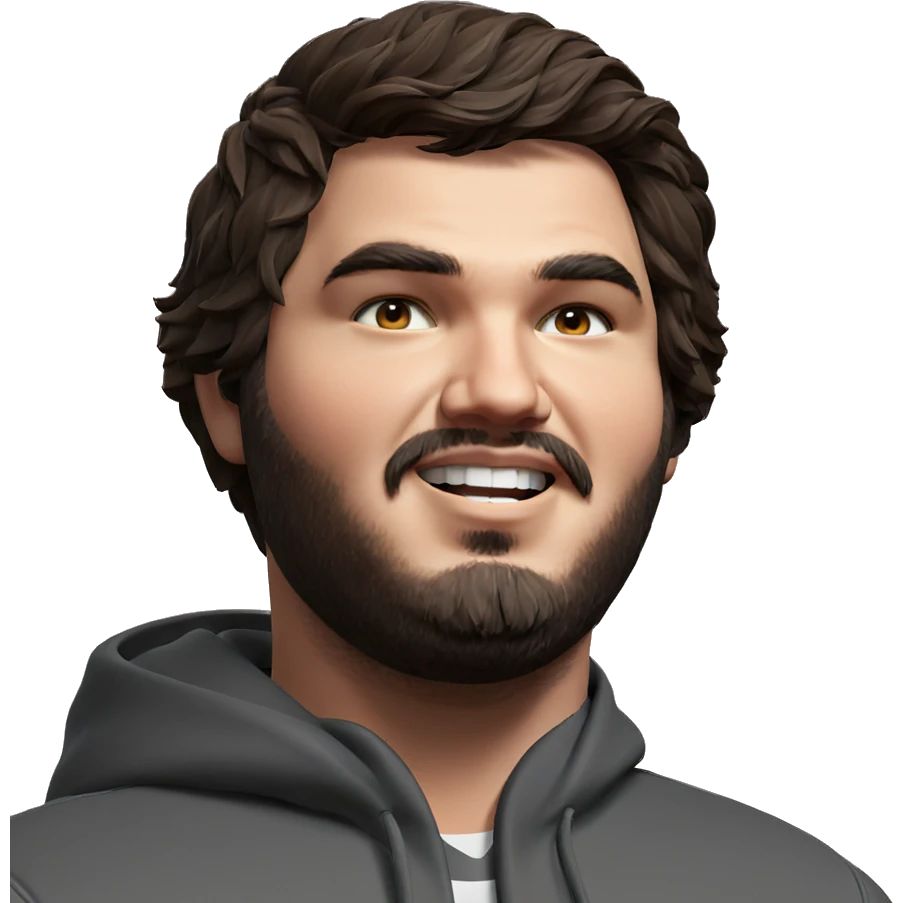 bearded boy meme enthusiasts emoji