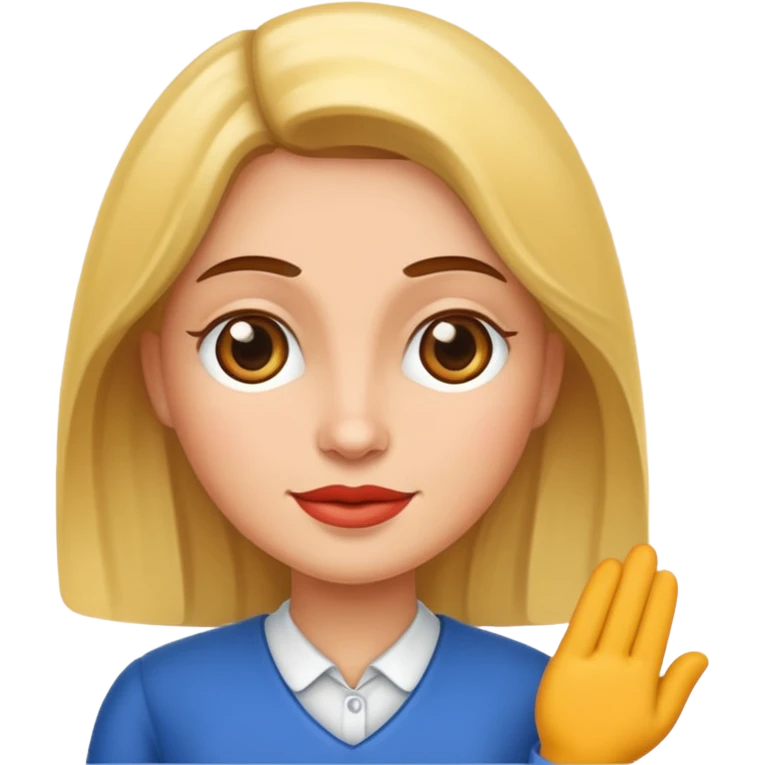 dutch woman emoji