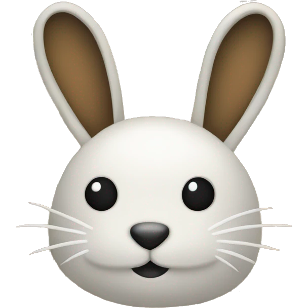 A bun grew on a small section of bamboo emoji