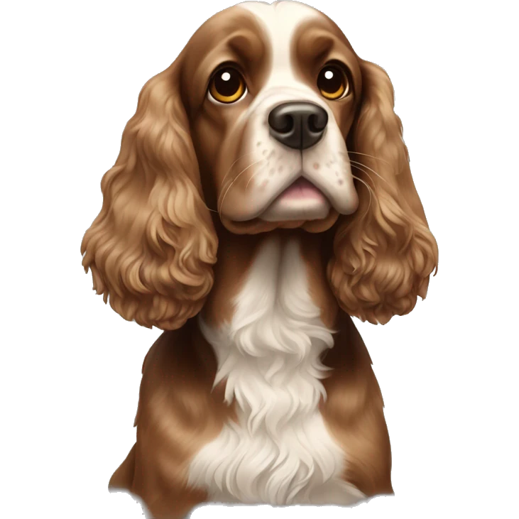 Cocker spaniel emoji