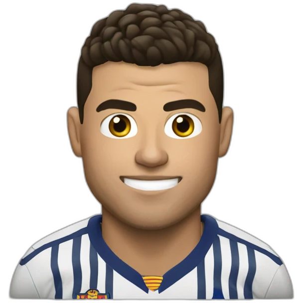 Ronaldo barca emoji