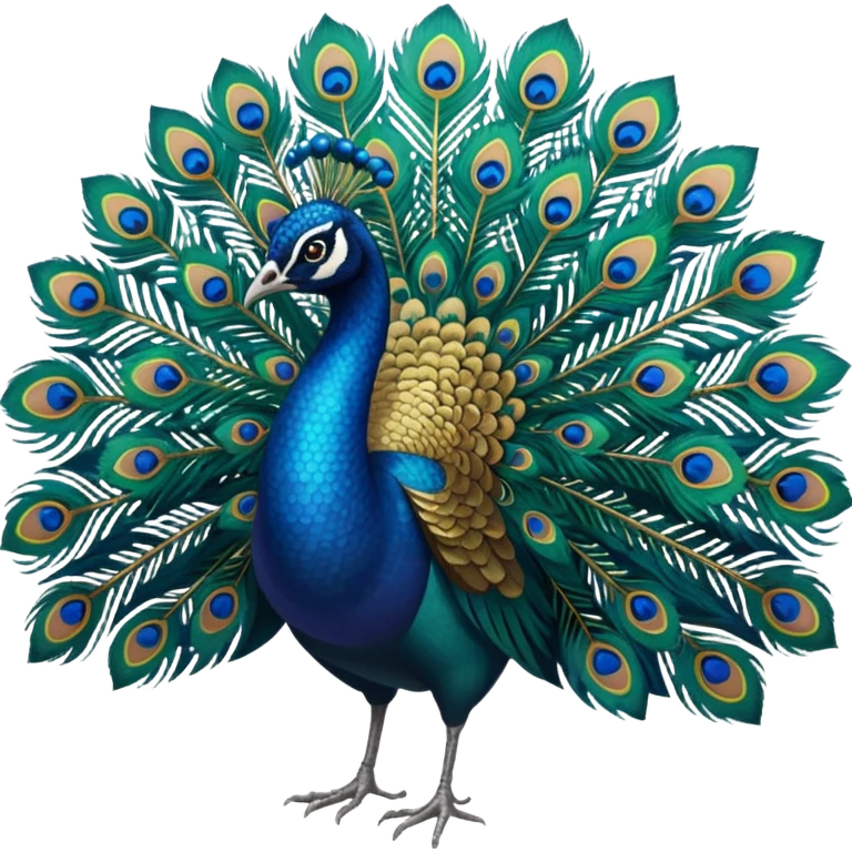 give me a peacock, beautiful emoji