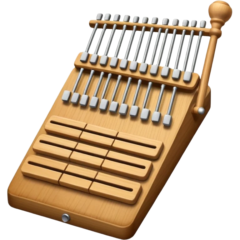 wooden glockenspiel instrument emoji