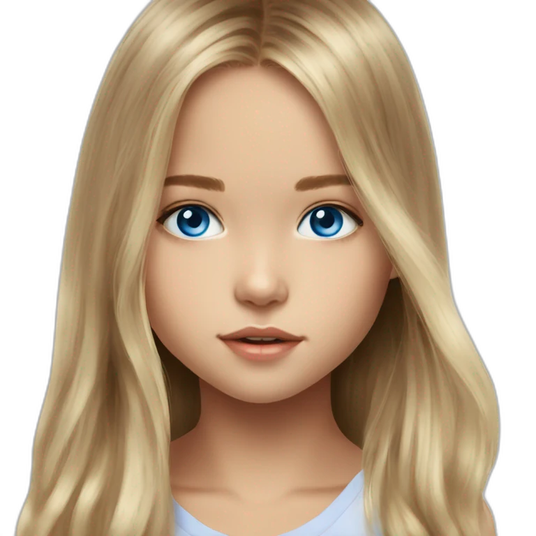 Kristina pimenova blue eyes blonde emoji