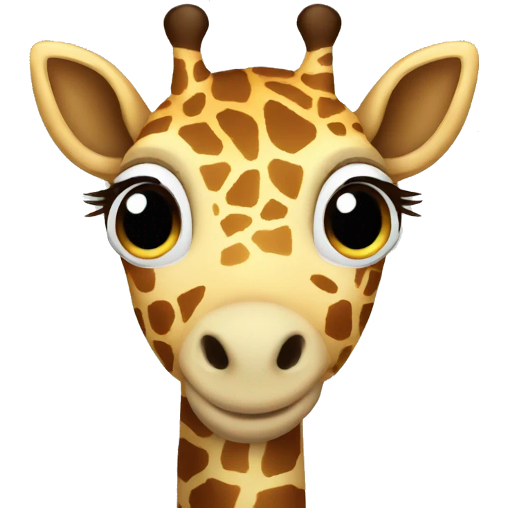 Cute little Giraffe  emoji