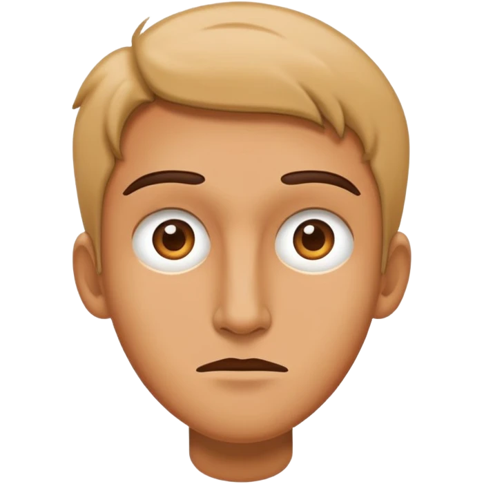 questionable face emoji