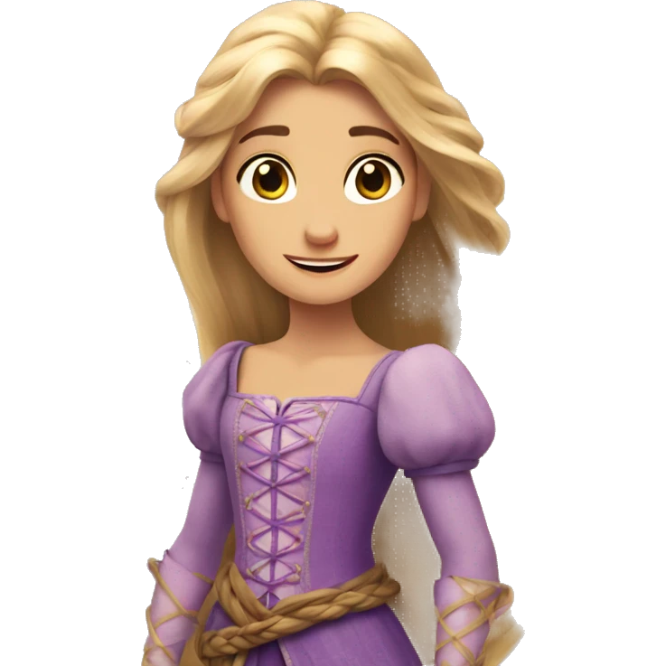 Rapunzel emoji