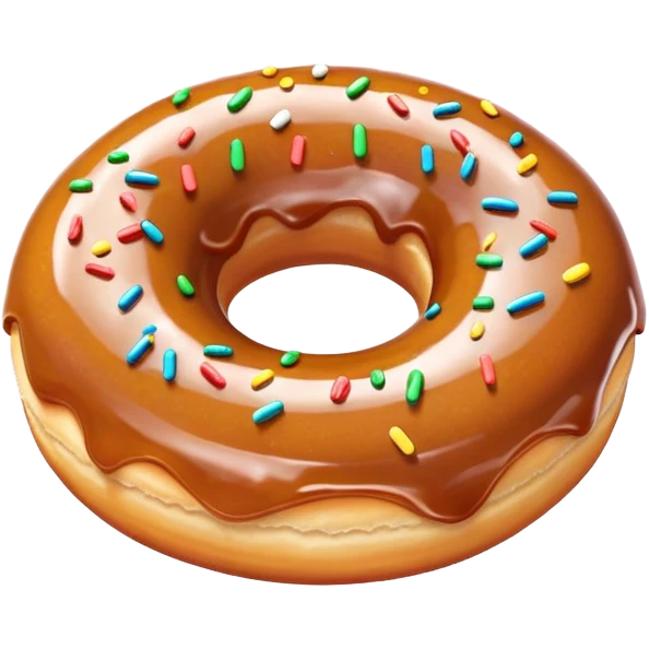 a donut emoji
