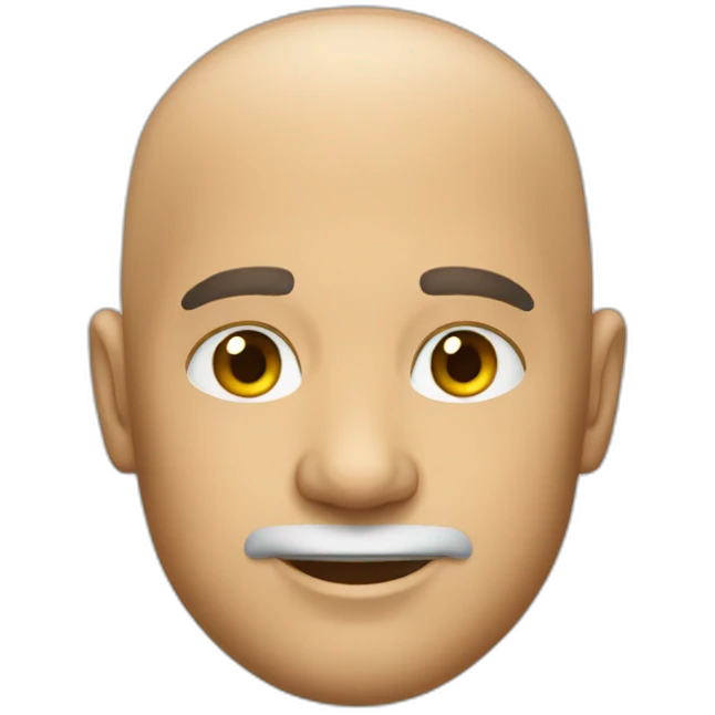 bald man ferrari hawaii emoji