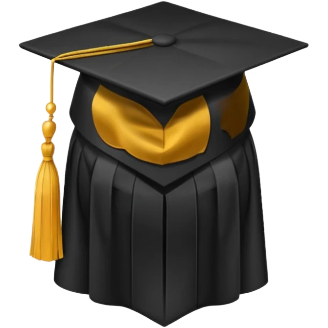 birrete de graduació emoji