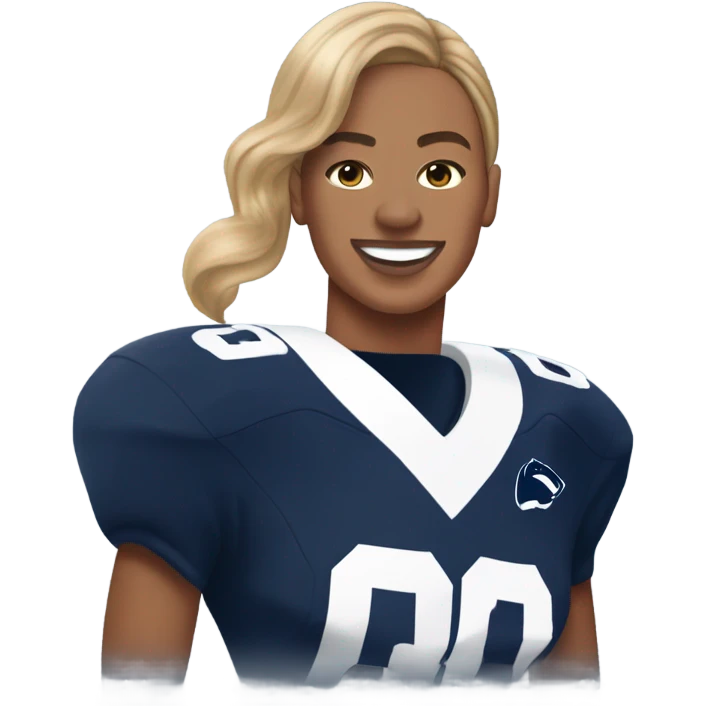 beyoncé penn state jersey emoji