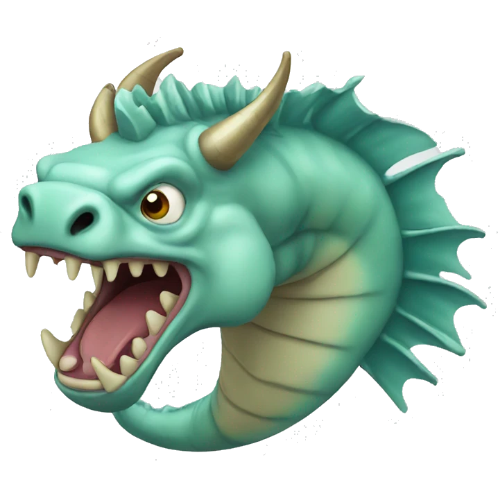 Angry hippocampus  emoji