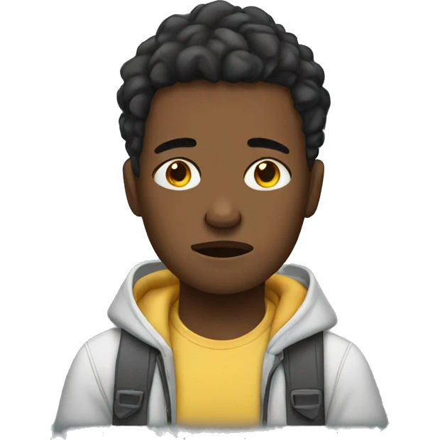 tired teenager emoji