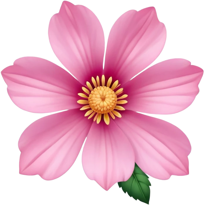 pink regency flower emoji