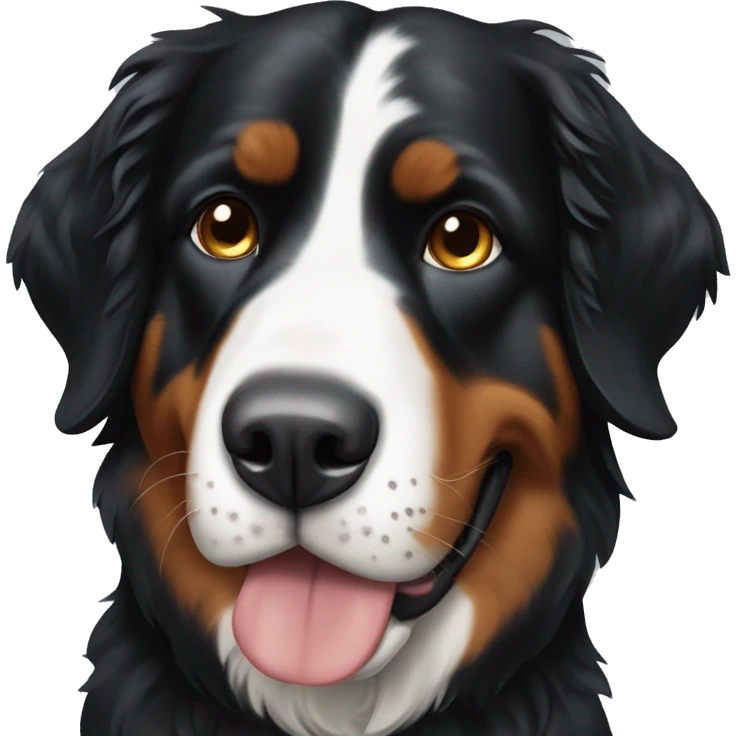 Bernese mountain dog emoji