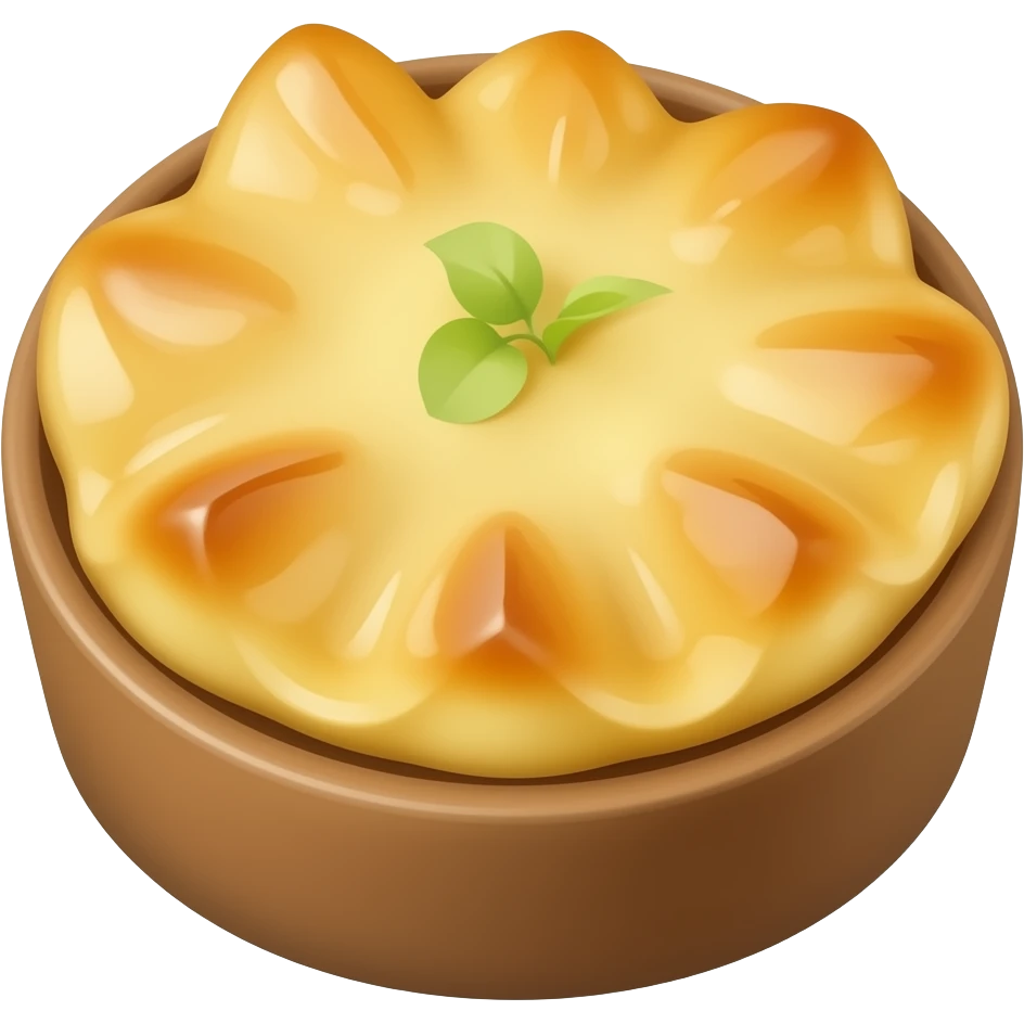 Cinematic Realistic potato gratin Emoji, emoji
