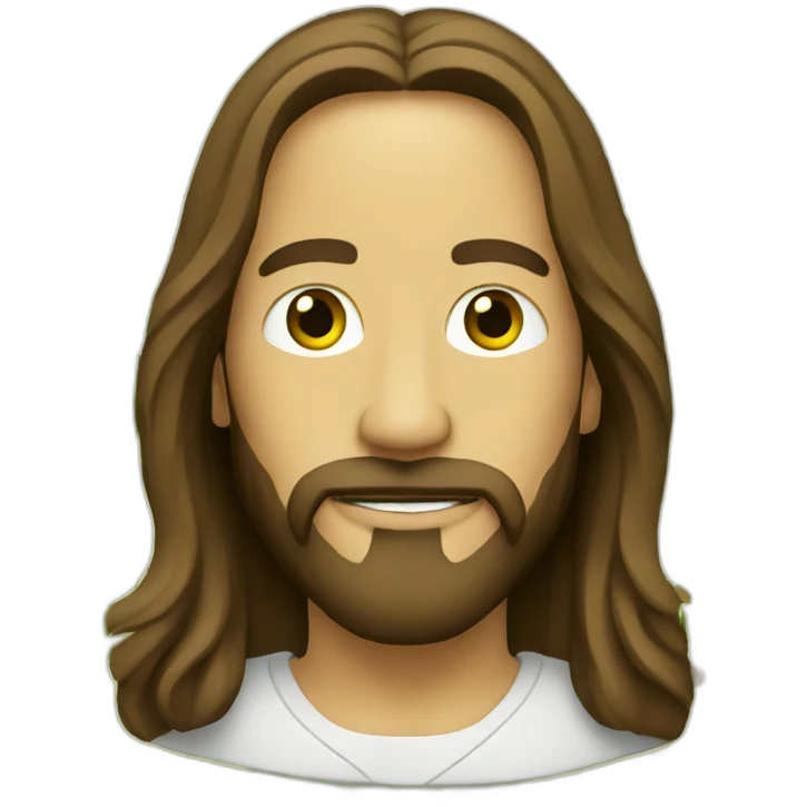 jesus promoting weeds emoji