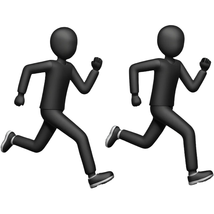 stick figures ruing emoji