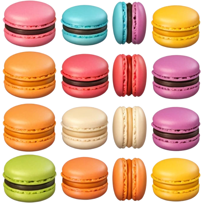 make a macarons emoji