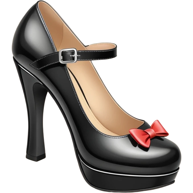Mary Jane shoes emoji
