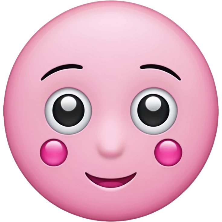 pink small dot emoji