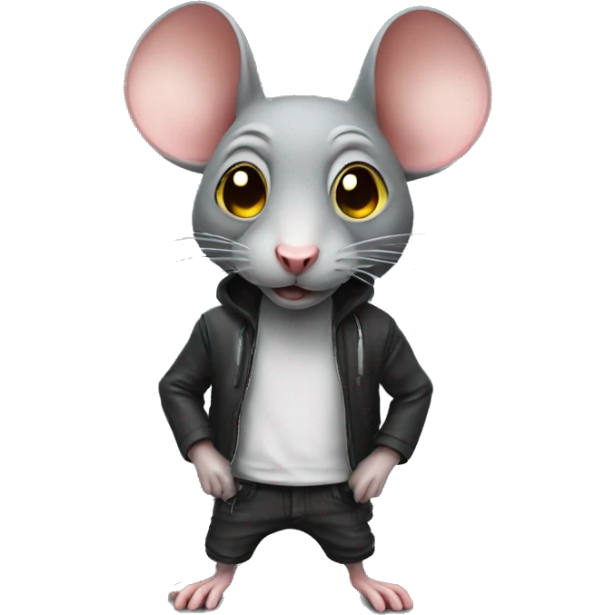 Techno rat emoji