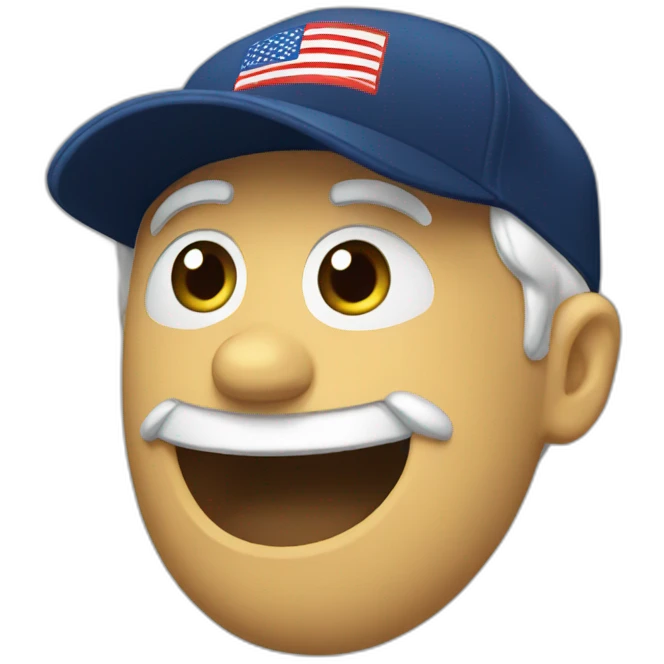 MAGA cap emoji