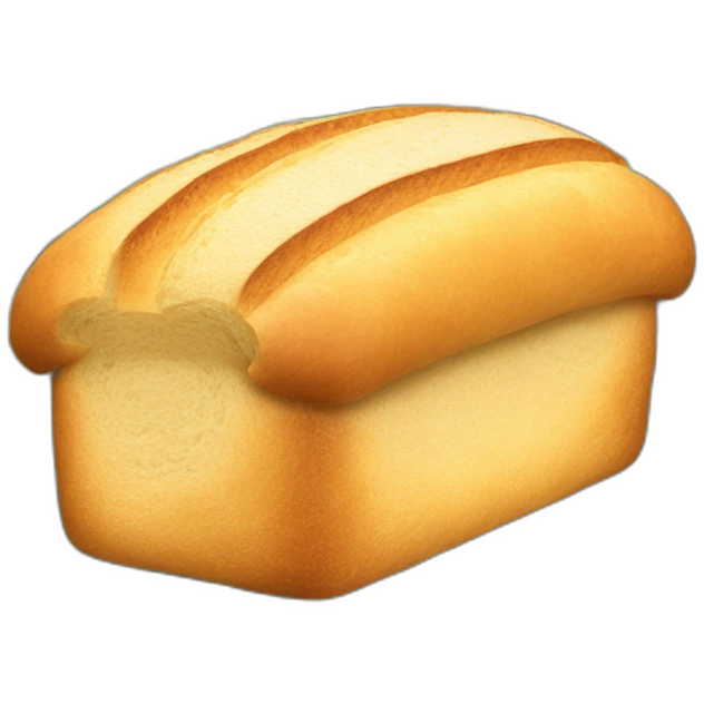 a loaf of bread made out of green dollar bills emoji