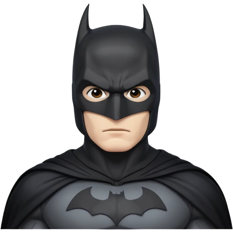 BatMan white skin emoji
